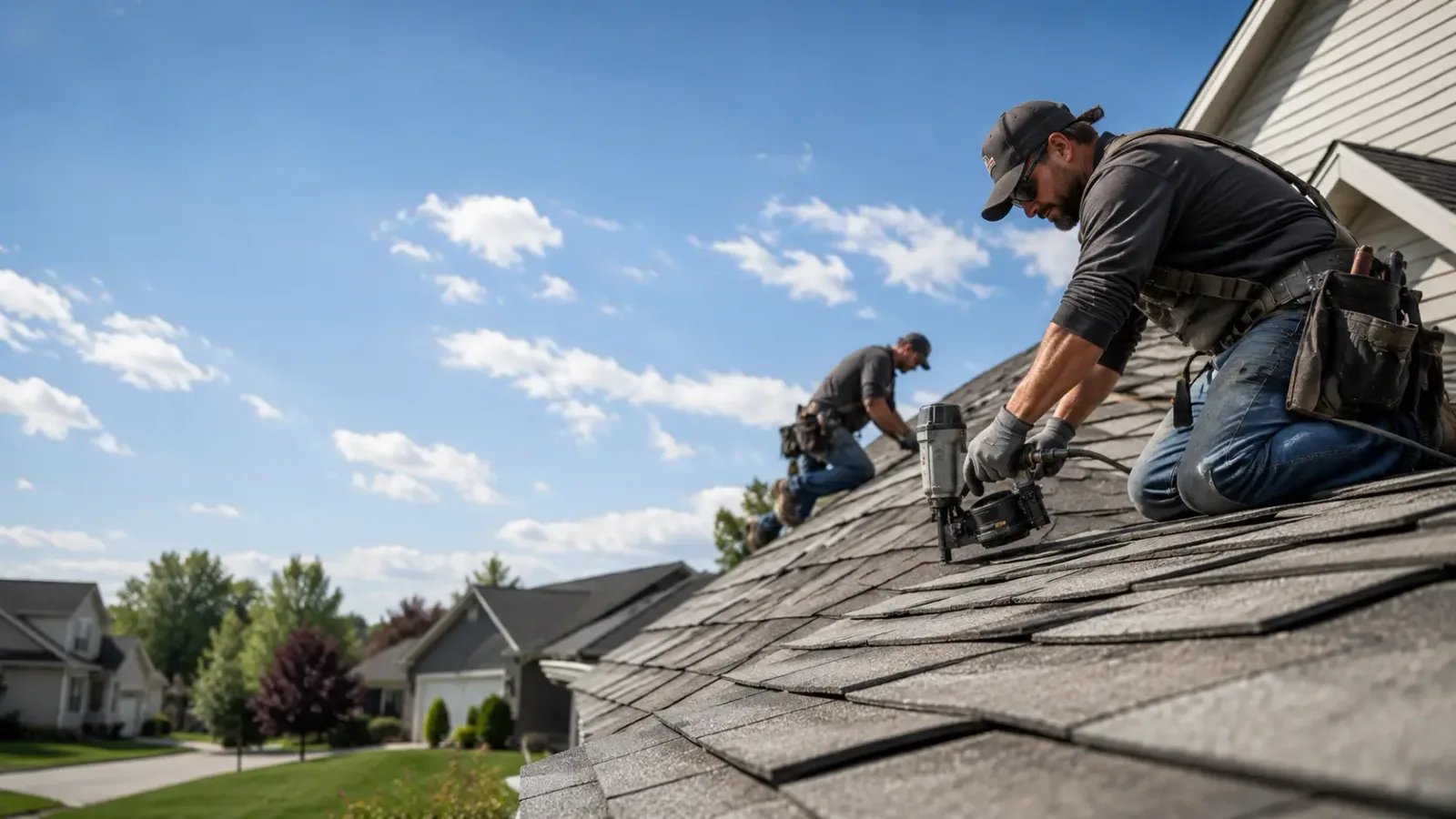 Storm Damage Roof Repair in Eureka, IL near me